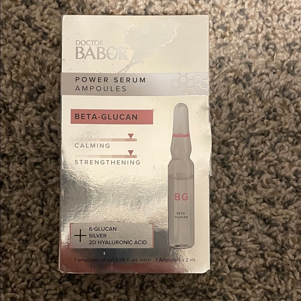 Power Serum Ampoules - Silver